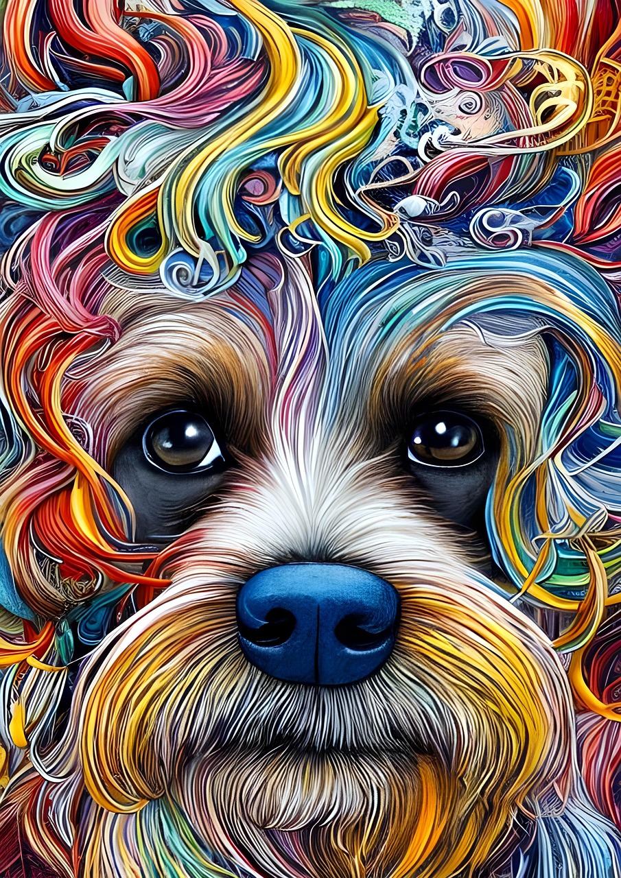 Colour Pop — Painted Dog
